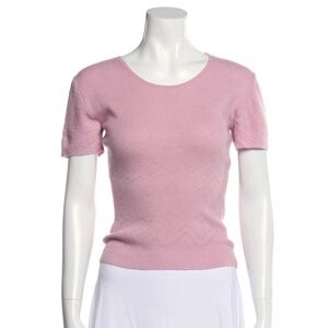 Vintage Christian Dior 'John Galliano' Cashmere Top